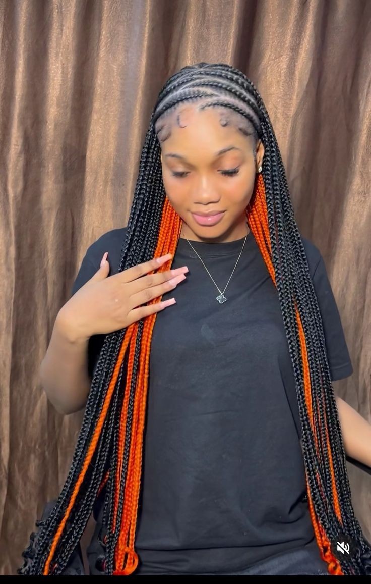 How to Wear the Trendy Middle Part Braided Ponytail - African Hairstyles