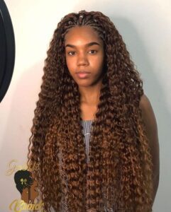 The Best Trendy Rainfall Hairstyle With Attachment - African Hairstyles